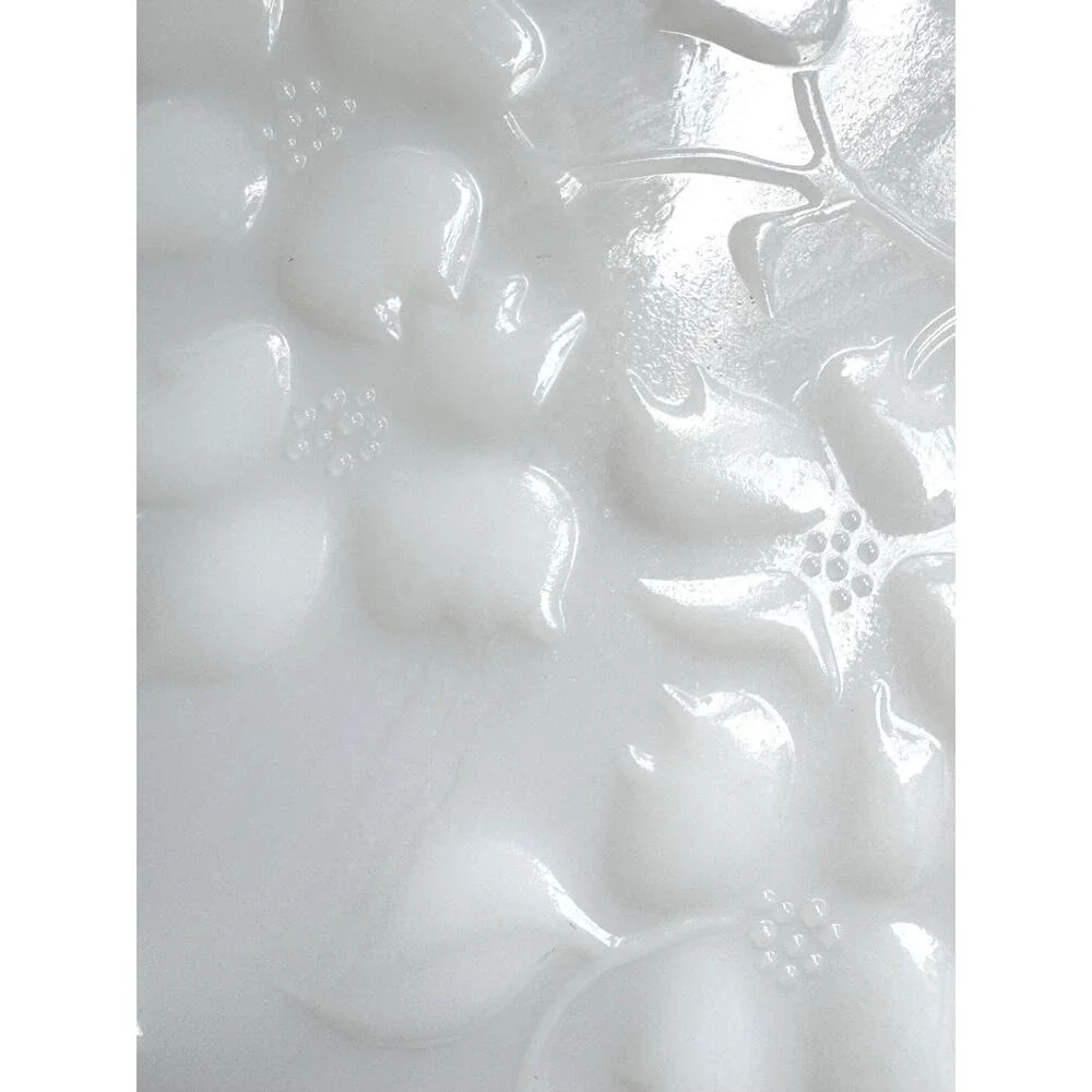 Milk Glass Snack or Trinket Tray Vintage Cottagecore Home Decor 11